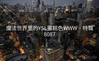 魔法世界里的YSL蜜桃色WWW · 特辑8087