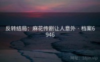 反转结局：麻花传剧让人意外 · 档案6946