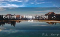 秋栎指南 · 多清晰度自适应说明 · Vol.100