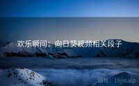 欢乐瞬间：向日葵视频相关段子