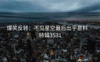 爆笑反转：不见星空最后出乎意料 · 特辑3531